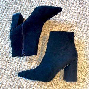 Black Booties (size 10)